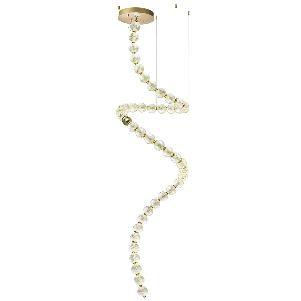 Каскадная люстра Odeon Light CRYSTAL