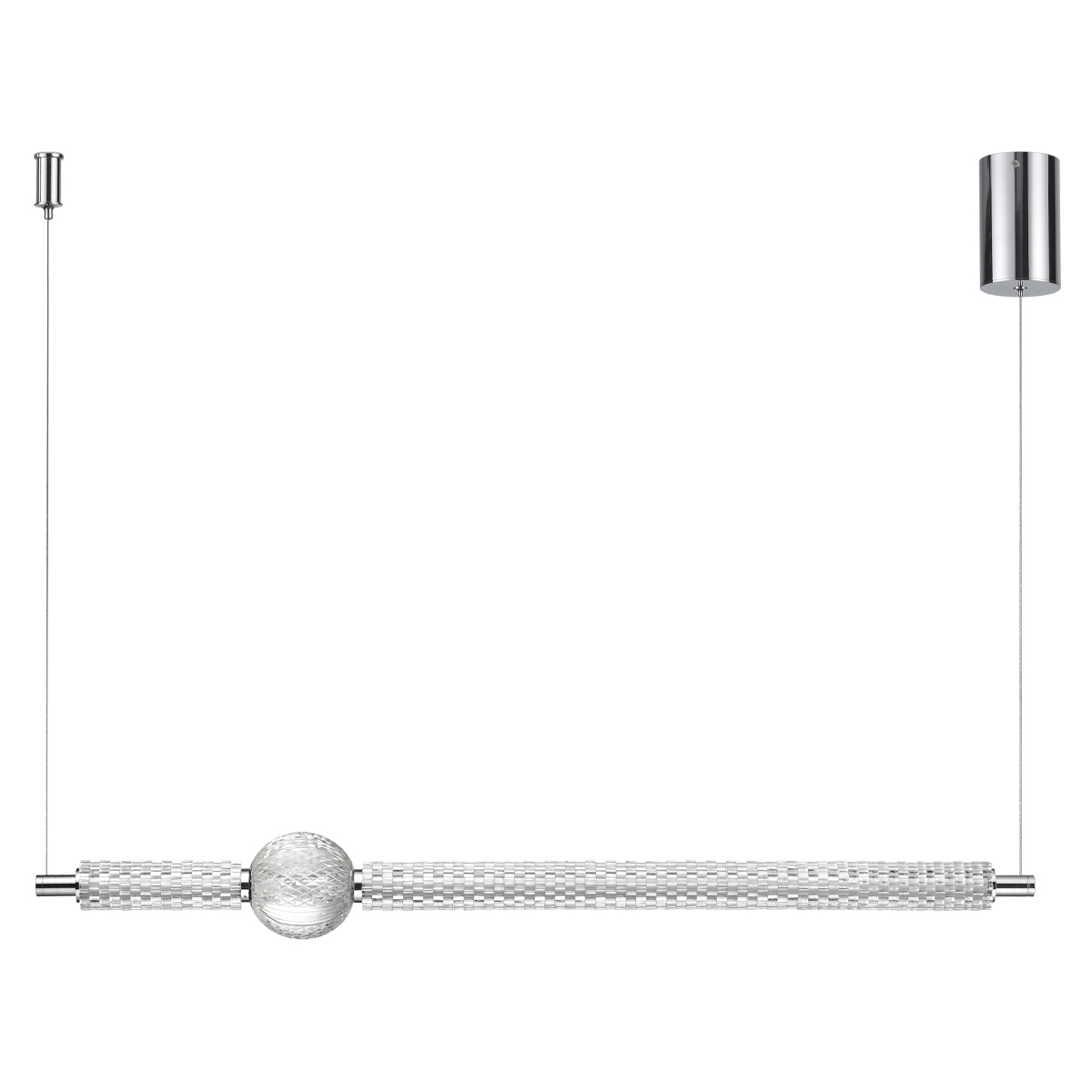 Подвесной линейный светильник Odeon Light CRYSTAL