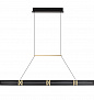 7083/20L L-VISION ODL25 000 Подвесной светильник черный/золото/ металл/акрил IP20 LED 20W 3000K 220V MESH
