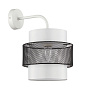 8002/1W MODERNI LN25 000 белый, черный металл/металл, текстиль Бра Е27 60W 220V ANIMAISA
