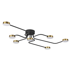 8157/3C COMFI LN 000 белый, дерево/металл/пластик Светильник потолочный LED GX53 3*9W 220V LILITA