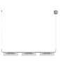 8258/6 SUSPENTIONI LN26 286 серебро/прозрачный, металл/стекло Подвес G9 6*20W 220V TORONTO