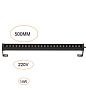 7040/14WL NATURE ODL25 679 черный/металл Фасадный поворотный на 180° светильник IP65 LED 14W 3000K 24° 759Лм AC220-240V GRAZE