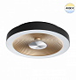 7753/18L MITRA LED SN 535 Светильник пластик/белый/черный/золотой LED 18Вт 4000K D320 IP54 QUANTUM