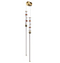 6640/16WL HIGHTECH ODL25 227 Настенный светильник бронзов/белый/металл/акрил IP20 LED 16W 3500K 220V MONELLA