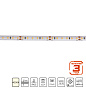 200050 HIGHLINE Светодиодная лента 24V SMD2835-120-9.6W-8mm IP65 4000K 10m AQUALINE (3 года)