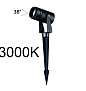 6647/10GL3 NATURE ODL24 687 черный/металл Уличный светильник IP67 LED 10W 3000K 38° AC85-265V STIMA