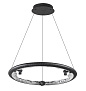 7001/44L HIGHTECH ODL25 000 Подвесной светильник черный ice crack/акрил разд. Вкл. с ПДУ IP20 LED 44W 1309Лм 3000/3800/4800K CRI > 90 CAYON